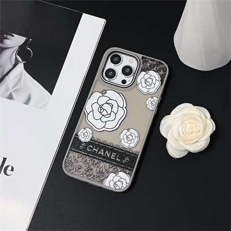 ブランド gucci chanel つや消し 花 半透明 シリコンiphone16ケース