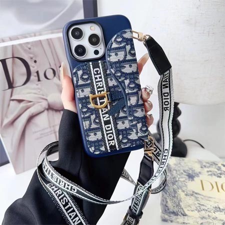 ブランド dior ディオール 手帳型 斜めがけiphone16ケース