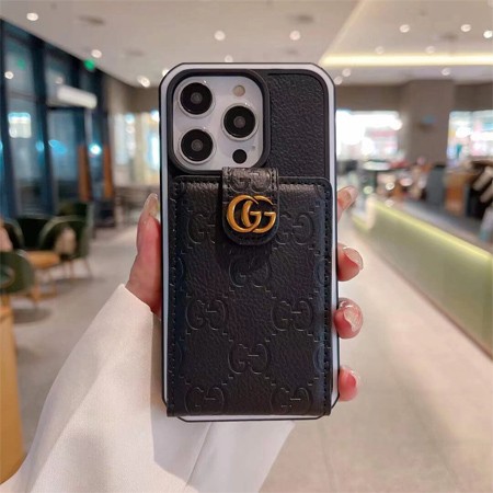 ブランド gucci グッチ 型押し ブランドロゴ iphone16ケース