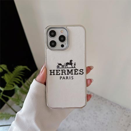 ハイブランド エルメス hermes 電気メッキ ブランドロゴiphone16ケース