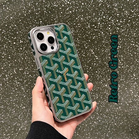 ハイブランド ゴヤール goyard 電気メッキ チェック柄iphone16ケース