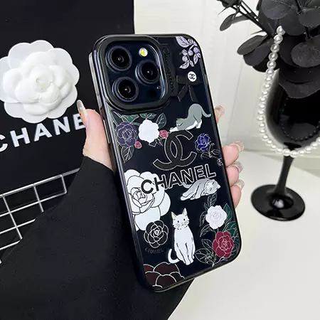 赤黒ブランド  chanel スマホケース iphone 16