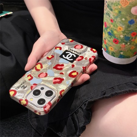 ブランド シャネル chanel ヒョウ柄 ブランドロゴiphone16ケース