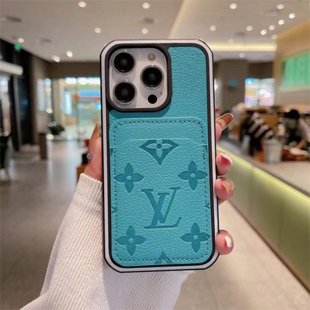 ブランド lv ルイヴィトン 型押し レザー iphone16ケース