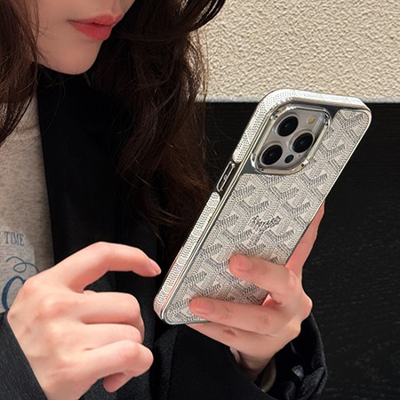 ハイブランド ゴヤール goyard 電気メッキ チェック柄iphone16ケース