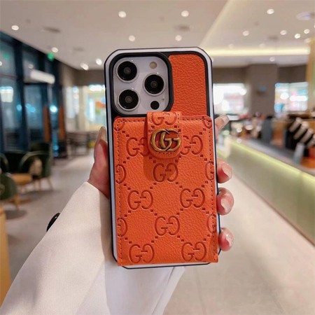 ブランド gucci グッチ 型押し ブランドロゴ iphone16ケース