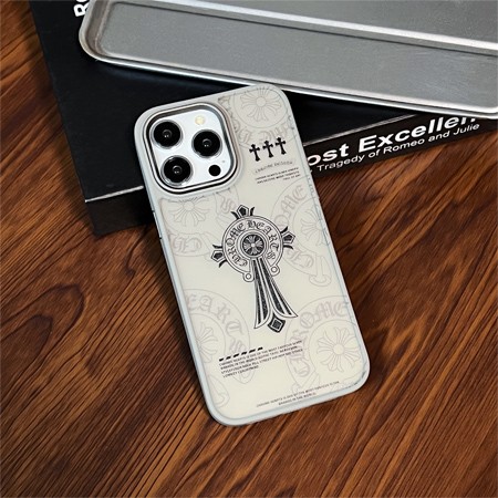 ブランド つや消し chrome hearts クロームハーツ 半透明 シリコン ブiphone16ケース