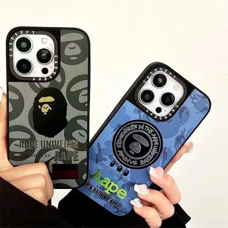 ブランド エイプ aape アベイシングエイプ マグネットiphone16ケース