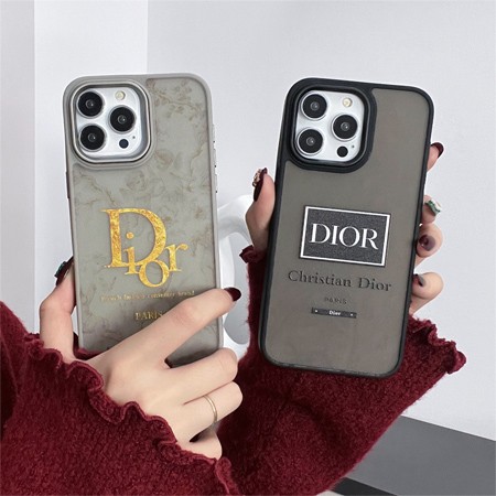 ハイブランド ディオール dior つや消し 半透明 シリコンiphone16ケース