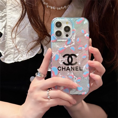 ブランド シャネル chanel ヒョウ柄 ブランドロゴiphone16ケース