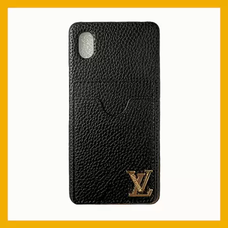 ブランド lv ルイヴィトン 背面にカード入れ付き Xperia 10 VI携帯ケース