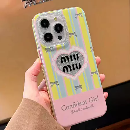 ハイブランド miumiu chanel ブランドロゴ iphone16ケース