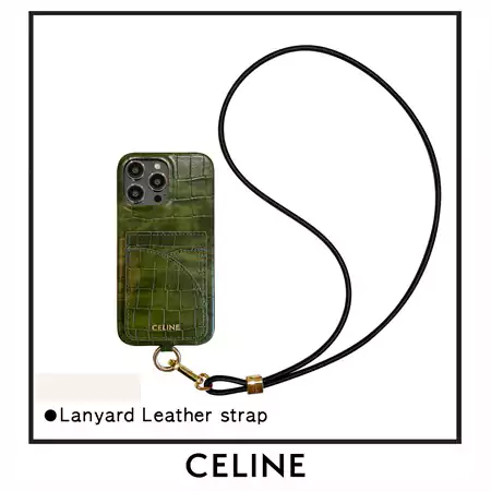 ハイブランド セリーヌ celine ワニ柄 iphone16ケース