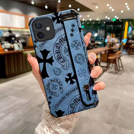 ブランド chrome hearts 手首バンドiphone16ケース