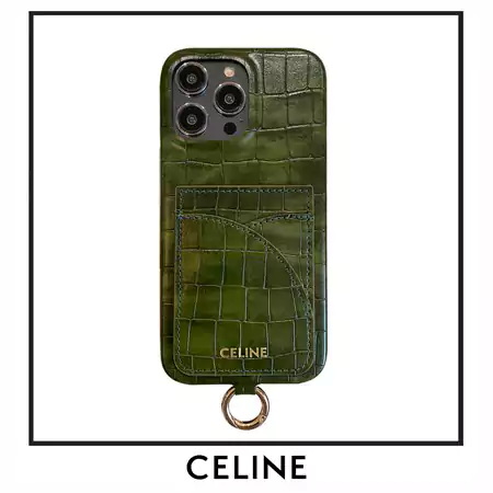 ハイブランド セリーヌ celine ワニ柄 iphone16ケース