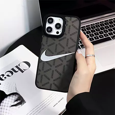 ハイブランド ナイキ nike つや消し ブランドロゴiphone16カバー