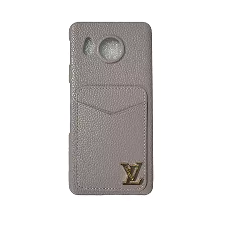 ブランド lv ルイヴィトン 背面にカード入れ付き Aquos R8ケース