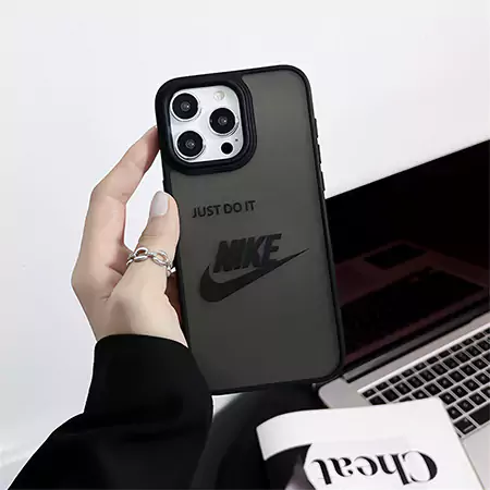 ハイブランド ナイキ nike つや消し ブランドロゴiphone16カバー