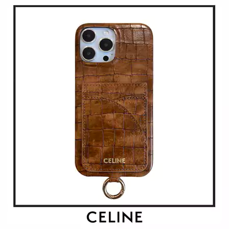 ハイブランド セリーヌ celine ワニ柄 iphone16ケース