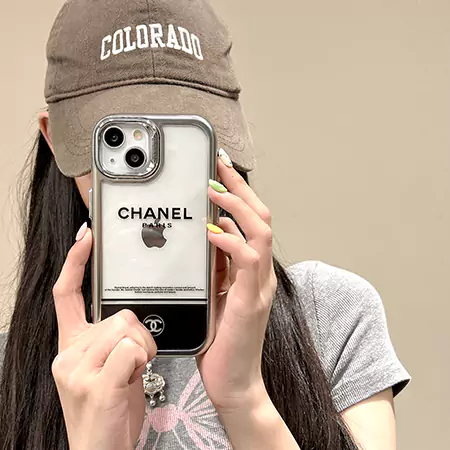 ハイブランド シルバー chanel シャネル 電気メッキ iphone16ケース