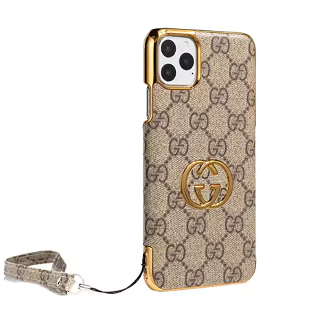 ブランド グッチ gucci ストラップ付きiphone16ケース