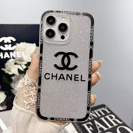 可愛い ハイブランド chanel風 iphone15pro ケース 