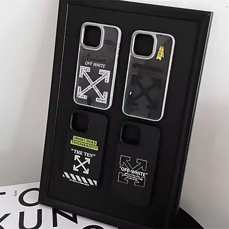 ブランド つや消し off white オフホワイトiphone16ケース