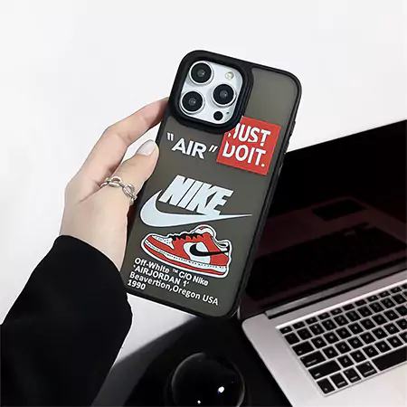 ブランド ナイキ nike つや消し ブランドロゴ iphone16ケース