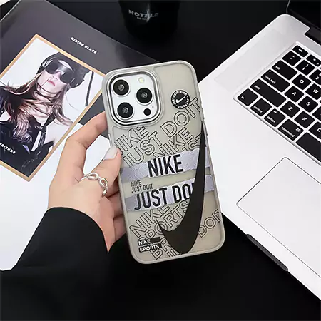 ブランド ナイキ nike つや消し ブランドロゴ iphone16ケース