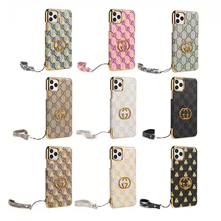 ブランド グッチ gucci ストラップ付きiphone16ケース