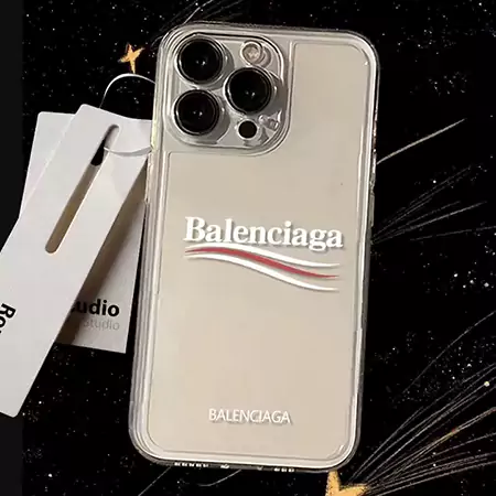 白黒 クリア balenciaga 安い iphone16ケース