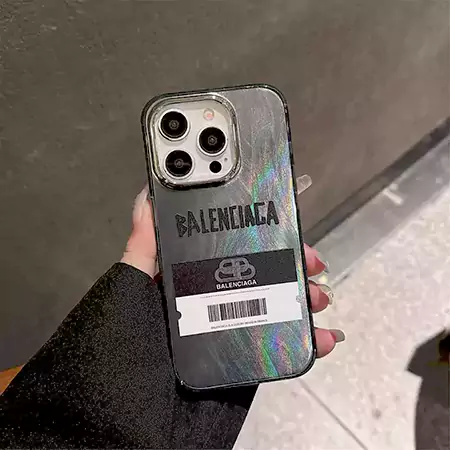 ブランド balenciaga 透かし彫りiphone16ケース