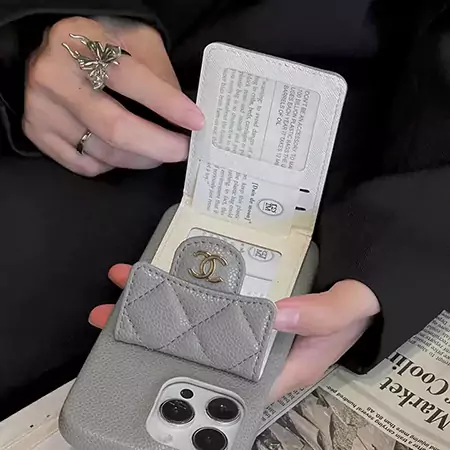 ブランド シャネル chanel レザーiphone16ケース