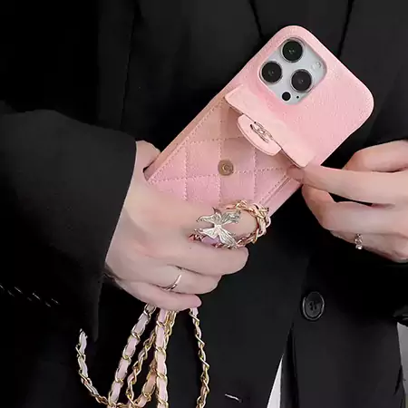 ブランド シャネル chanel レザーiphone16ケース