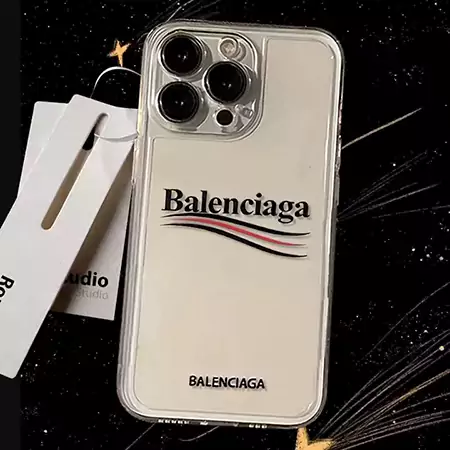 白黒 クリア balenciaga 安い iphone16ケース