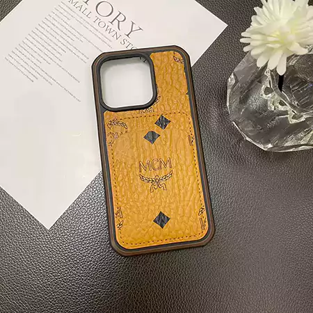 ハイブランド mcm 字母プリントiphone16ケース