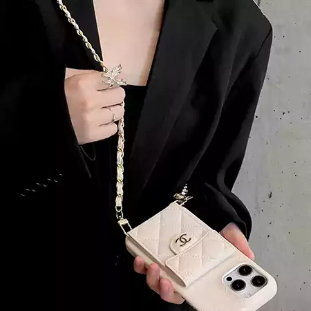 ブランド シャネル chanel レザーiphone16ケース