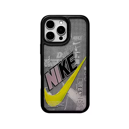 レザー nike風 アイフォン15プロmax スマホケース 