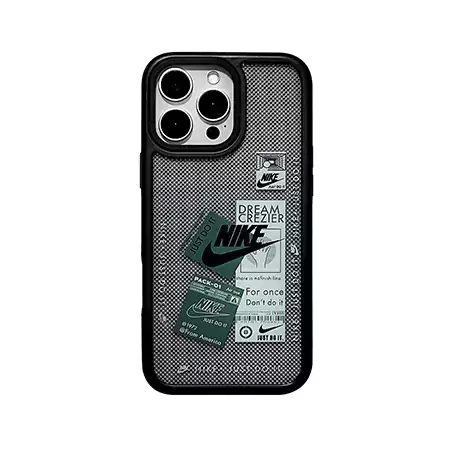 レザー nike風 アイフォン15プロmax スマホケース 