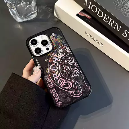 ハイブランド 携帯ケース アイフォン14 chrome hearts  レデイース
