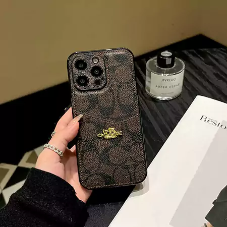 紫 ブランド カバー アイホン 15pro 