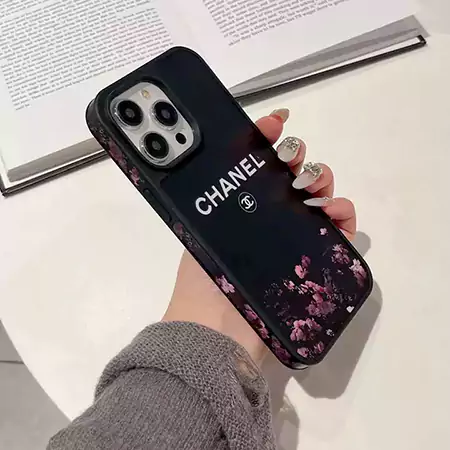 シャネル風 アイフォン 14pro max ケース  キラキラ