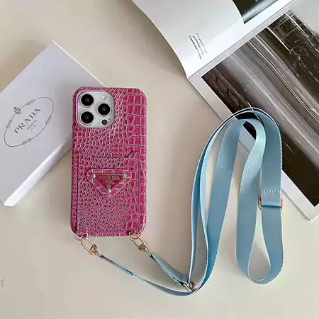 プラダ風 携帯ケース アイフォーン17promax 