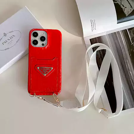 プラダ風 携帯ケース アイフォーン17promax 