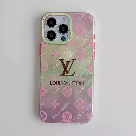 ヴィトン風 スマホケース アイフォーン17plus  手首バンド