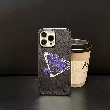 iphone17 カバー prada風  キラキラ