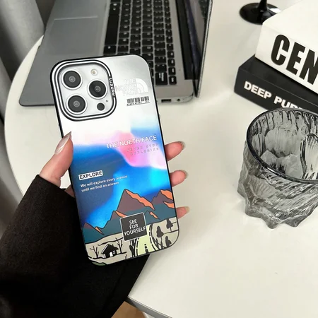 アイフォン 15 ザ・ノース・フェイス スマホケース 