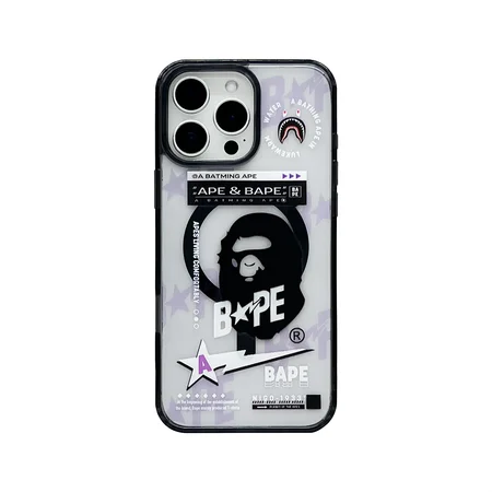 アイホン16プロmax 携帯ケース ア・ベイシング・エイプ bape 