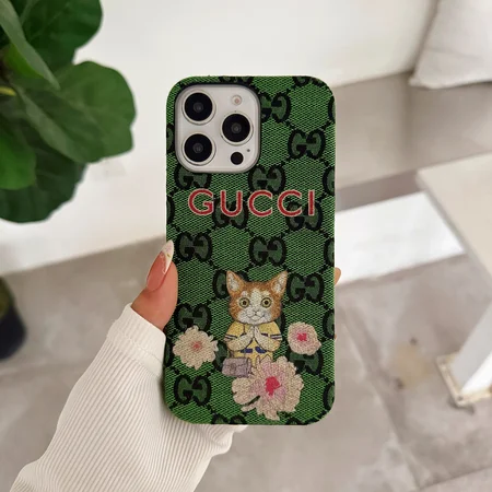 黒 アイフォン17plus グッチ gucci カバー 