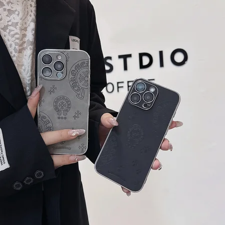 アイホン16plus 携帯ケース クロームハーツ chrome hearts 